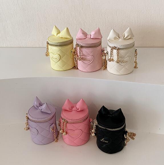 バッグ★ショルダーバッグ★斜めがけバッグ★子供用★蝶結び★可愛い★6色