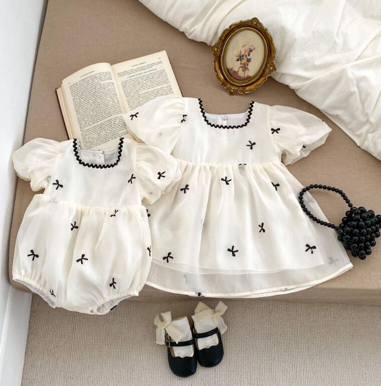 2024★春夏新作★韓国風子供服★ロンパース★ワンピース★66-90CM/80-120CM