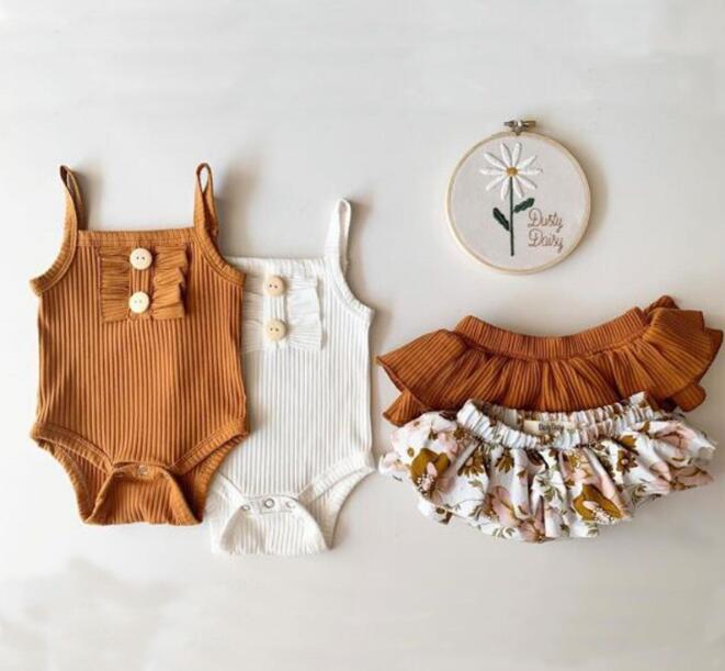 2024★春夏新作★韓国風子供服★トップス+ズボン★4色70-100CM