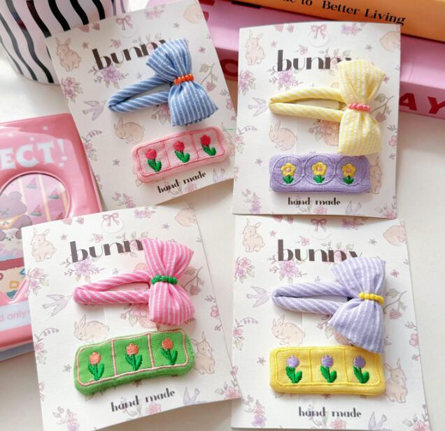 「2024」髪飾り★まとめ髪用★ヘアアクセサリー★子供用★ヘアピン★可愛い★2枚入り