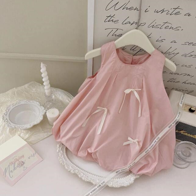 子供服★ワンピース★ノースリーブ★韓国風子供服★キッズ女の子★80-130CM