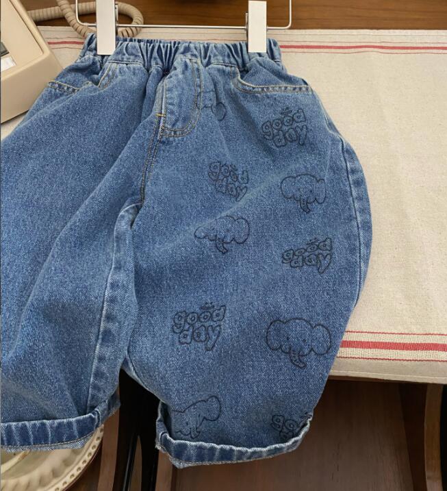 2024★春秋新作★韓国風子供服★ジーンズ★80-140CM