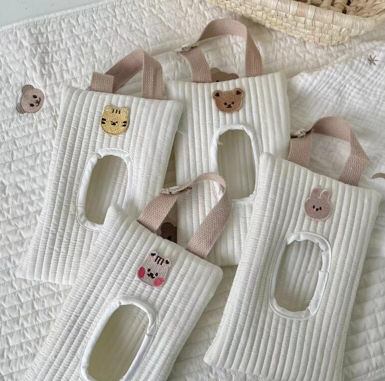 ★超人気★収納袋★ティッシュ収納　掛け袋★2色