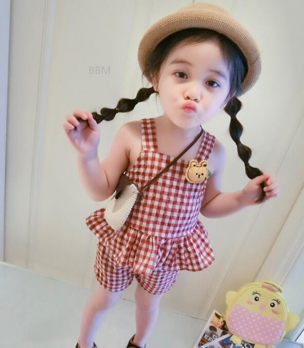 2024★春夏新作★韓国風子供服★トップス+ズボン★2色80-130CM