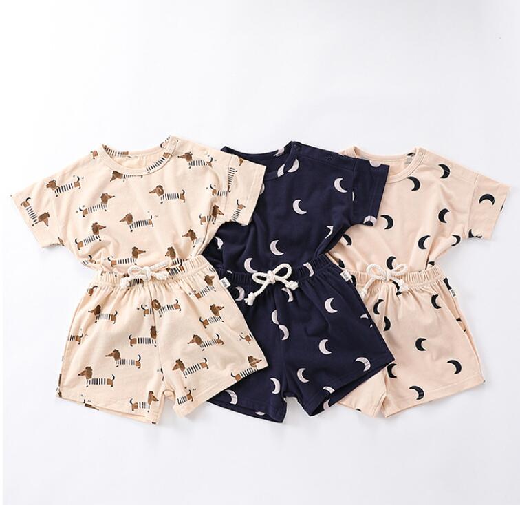 2024★夏新作★韓国風子供服★トップス+ズボン★3色80-120CM