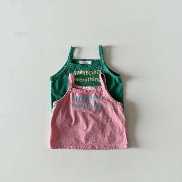 2024★春夏新作★韓国風子供服★キャミソール★カジュアル★2色73-100CM