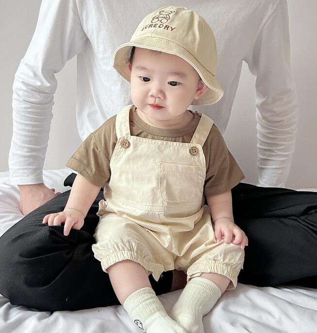 2024夏新型★ベビー服　サロペット★66-100★2色