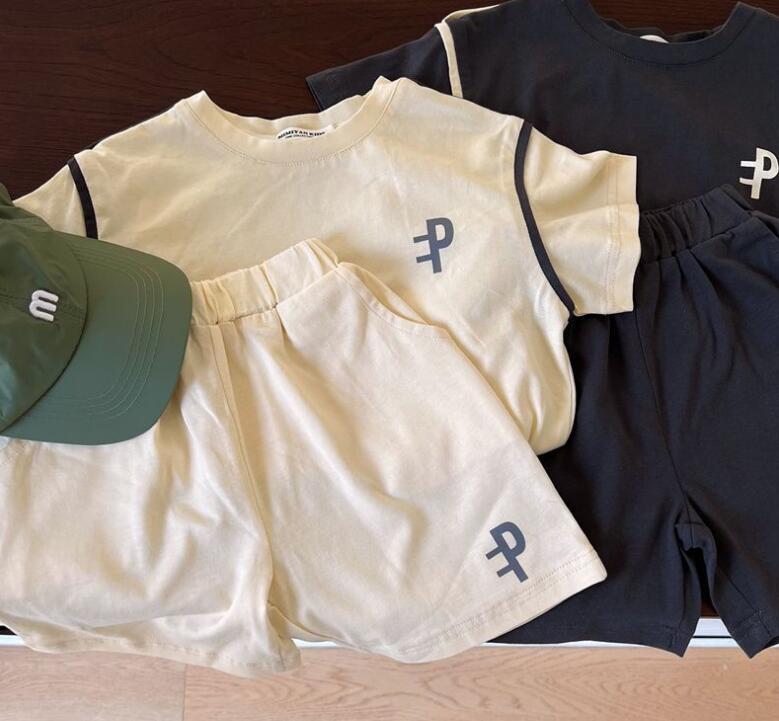 2024夏★子供服　トップス+ズボン　セット　80-130cm★2色