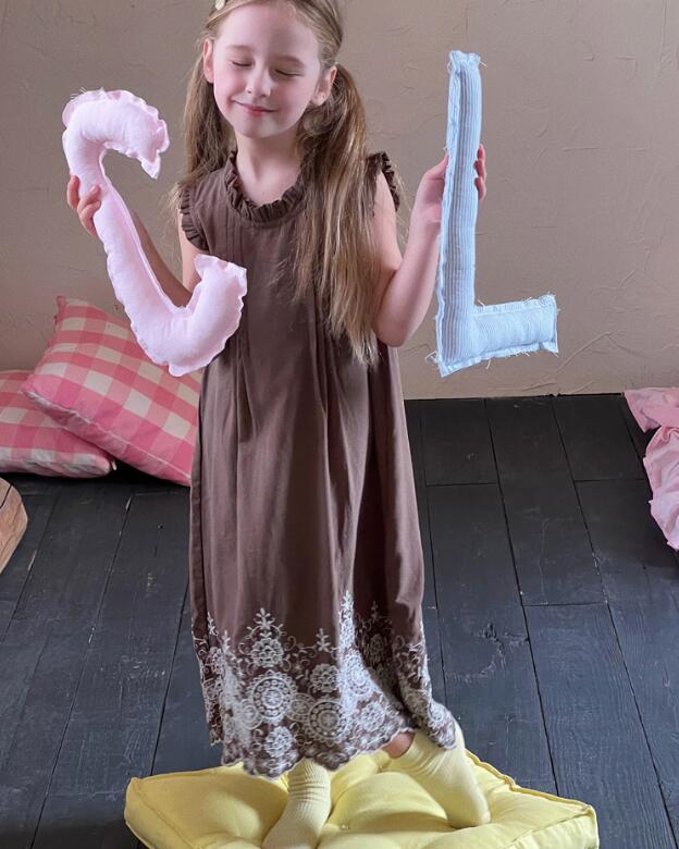 2024夏C★子供服　ワンピース★90-150cm★