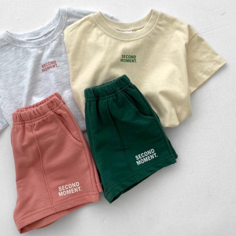 2024★夏新作★韓国風子供服★トップス+ズボン★2色80-130CM