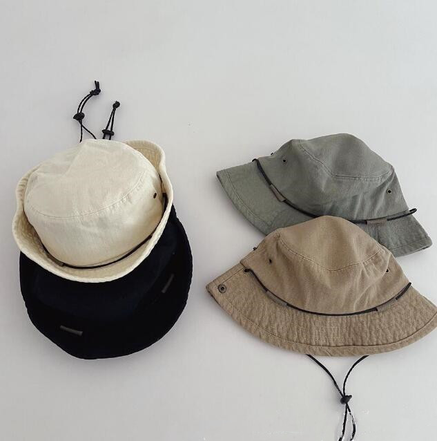 「2024」子供用★帽子★バケットハット★キッズ★男女兼用★韓国風★ハット★4色