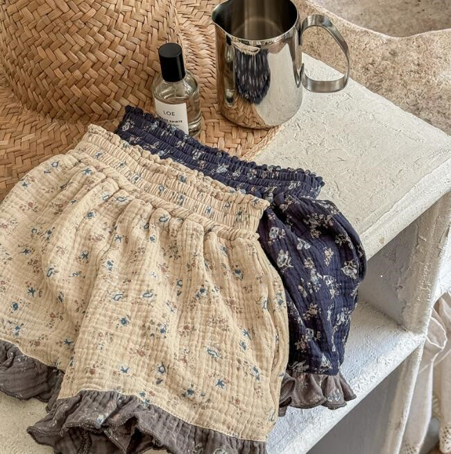 「2024」★子供服★ショートズボン★韓国風子供服★キッズ女の子★2色★80-130CM