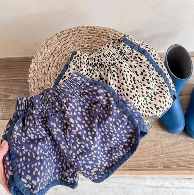 「2024」★子供服★ショートズボン★韓国風子供服★キッズ★2色★80-130CM