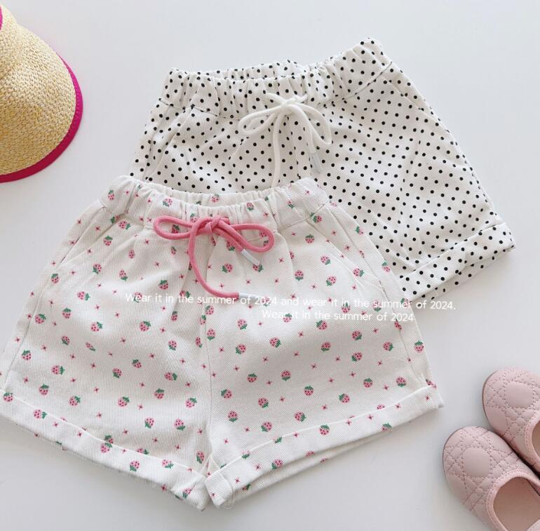 2024夏新品★子供服　ズボン★90-140cm★2色