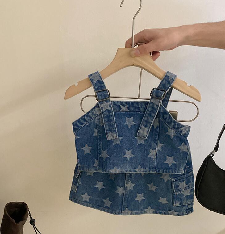 2024夏新品★子供服　トップス+スカート　セット★90-140cm★