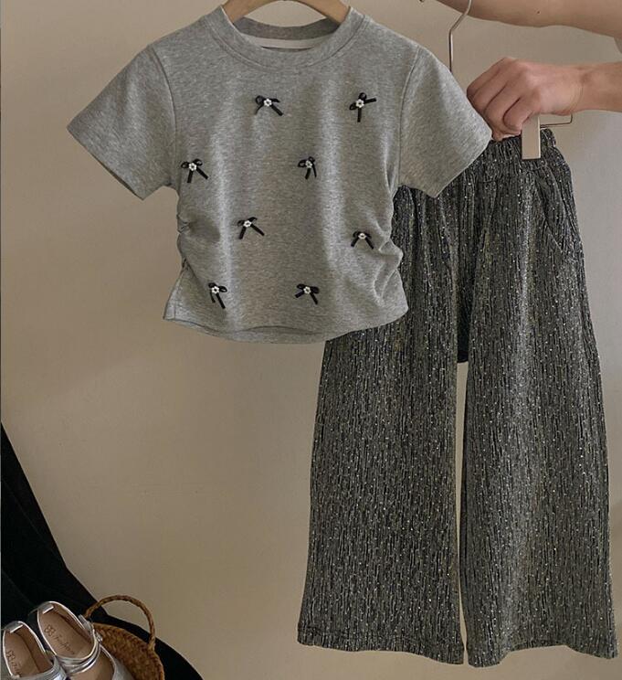 2024★夏新作★韓国風子供服★分けて販売★Tシャツ★ズボン★90-150CM
