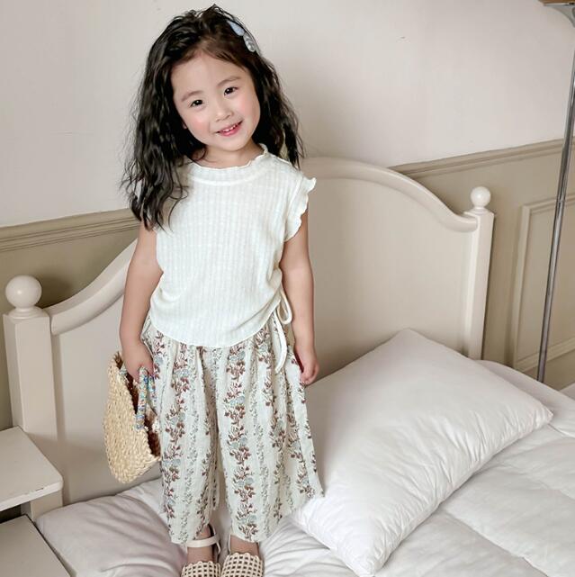 「2024」子供服★トップス+ズボン★セットアップ★韓国風子供服★90-140CM