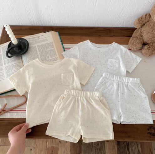 「2024」子供服★トップス+ズボン★セットアップ★ベビー★韓国風子供服★2色★66-100CM