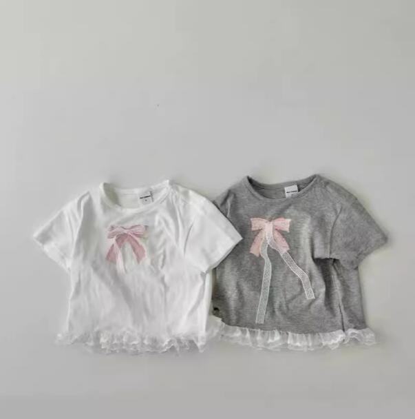 2024★春夏新作★韓国風子供服★Tシャツ★2色73-120CM