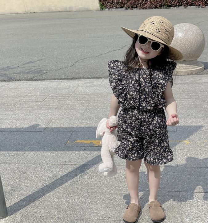 2024夏新品★子供服　トップス+ズボン　セット★90-140cm★