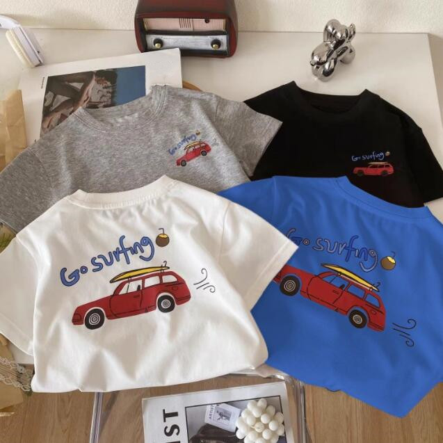 「2024」子供服★トップス★Tシャツ★半袖★韓国風子供服★4色★80-150CM