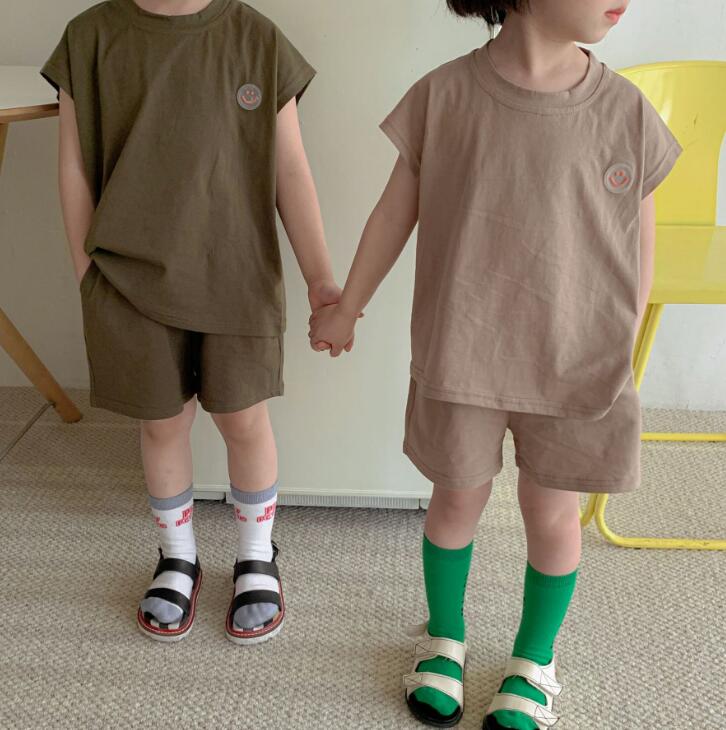 2024夏★子供服　トップス+ズボン　セット　80-130cm★2色