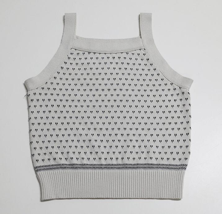 2024夏★子供服　ニットベストトップス　90-130cm★