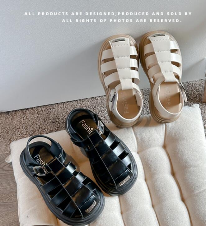 「2024」靴★子供靴★シューズ★キッズ女の子★サンダル★2色★26-36#