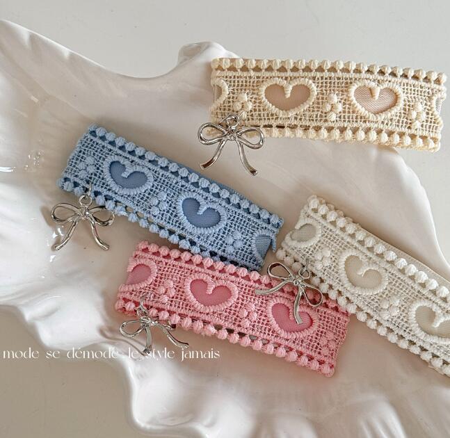 髪飾り★まとめ髪用★ヘアアクセサリー★ヘアピン★韓国風★レース