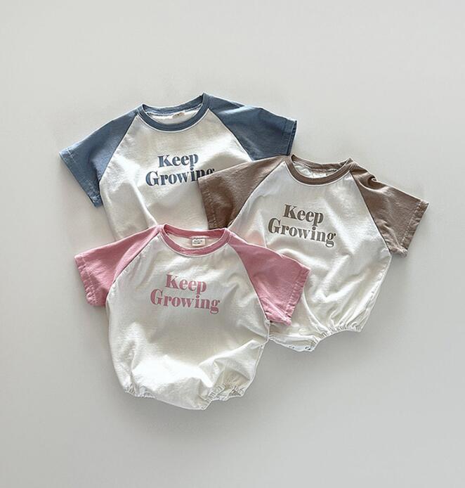 2024★夏新作★韓国風子供服★ロンパース★3色66-90CM