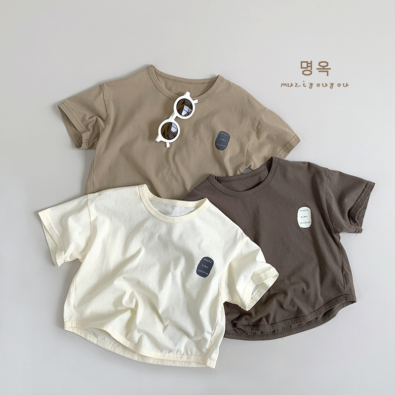 「2024」子供服★トップス★Tシャツ★韓国風子供服★3色80cm〜130cm