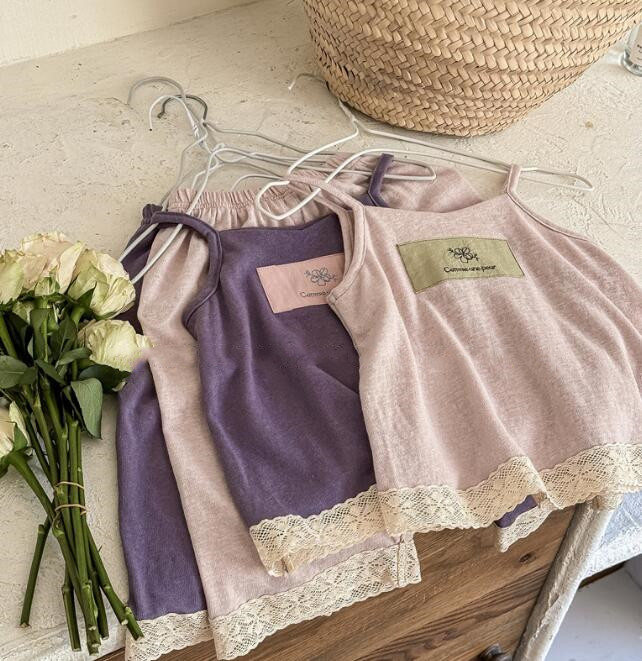 「2024」子供服★トップス+ズボン★セットアップ★韓国風子供服★2色80cm〜130cm