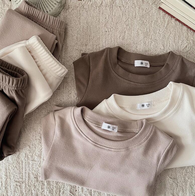 2024秋新品★子供服　セットアップ★90cm〜150cm 7色