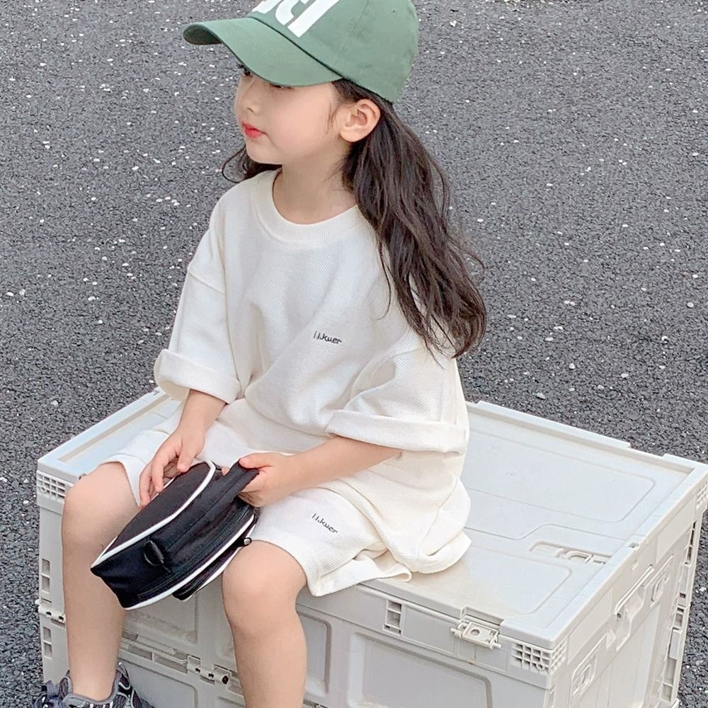 2024★夏新作★韓国風ベビー服★トップス+ズボン★110〜160 2色