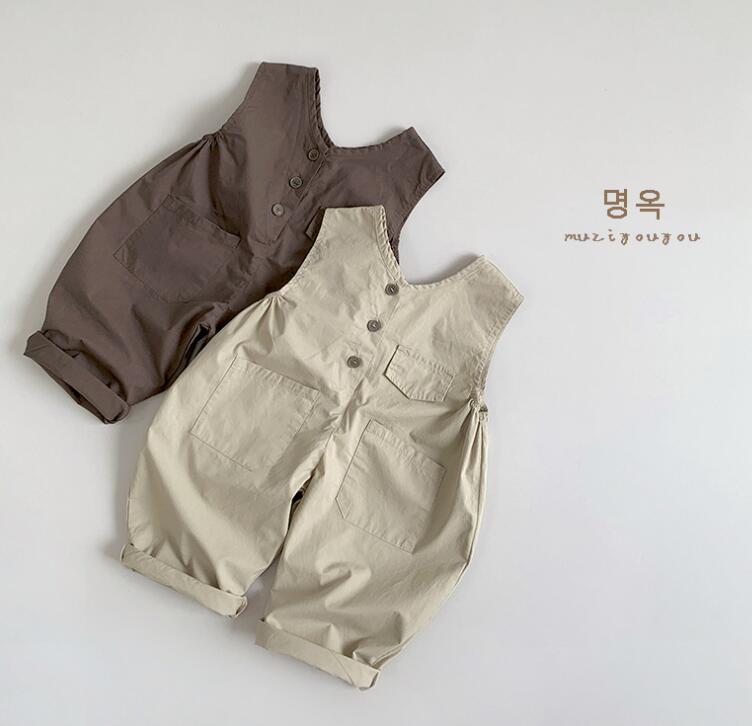 2024秋新品★子供服　サロペット　連体服★80cm〜130cm 2色