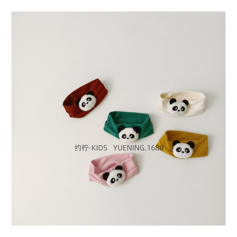 ベビー用★ヘアバンド★髪飾り★子供用★ヘアアクセサリー★パンダ★可愛い★5色