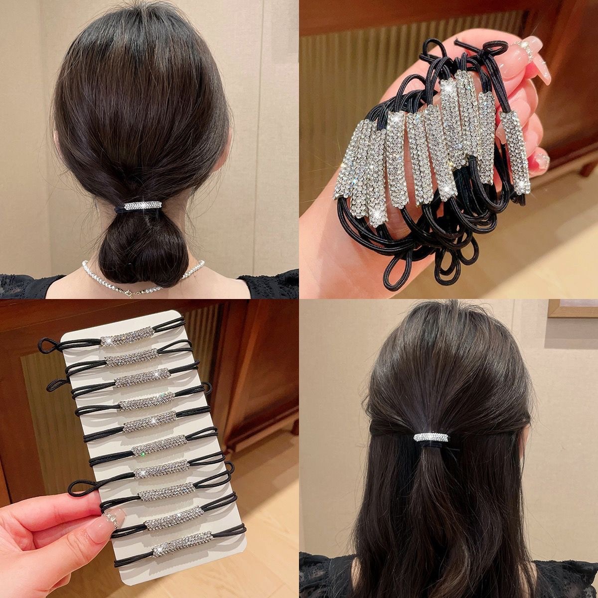 雑貨★髪飾り　ヘアバンド　ヘアゴム★アクセサリー★5色