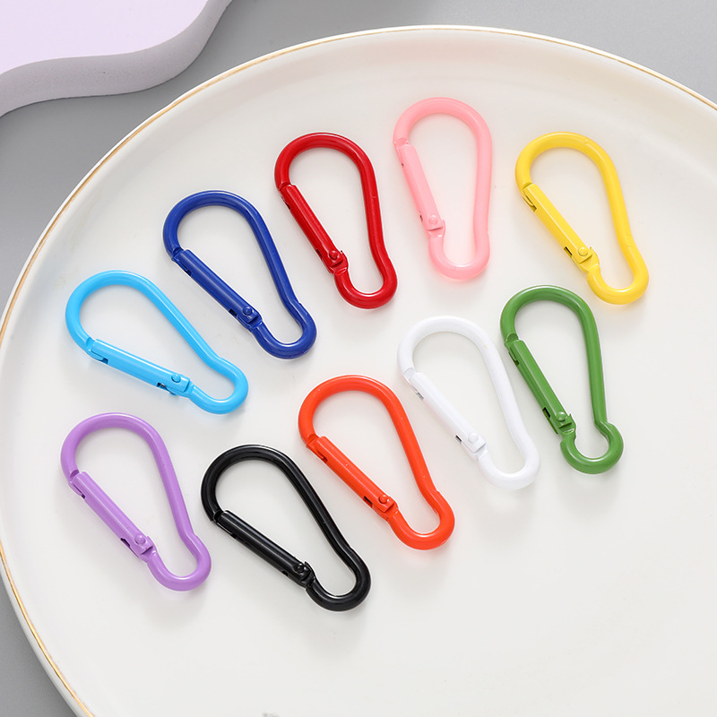 ★掛けパーツ　キーホルダー掛け★DIY★10色