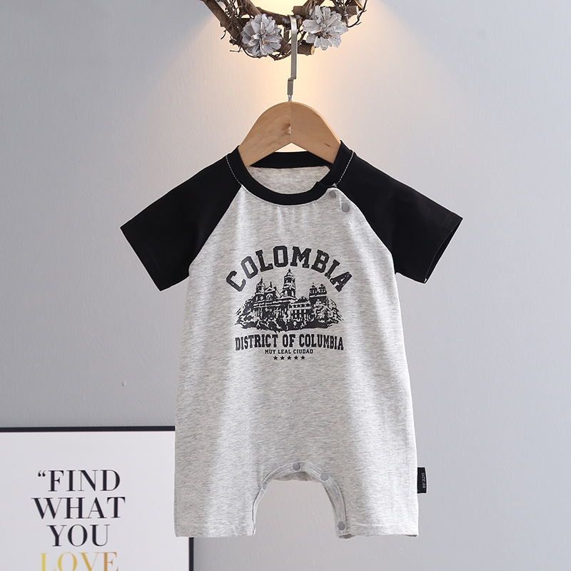 2024★夏新作★韓国風ベビー服★ロンパース★66cm〜100cm 2色