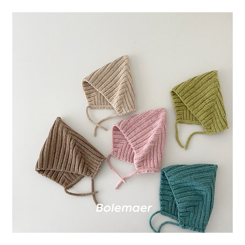 「2024」子供用★帽子★ニット帽子★キッズ★耳カバー★8色