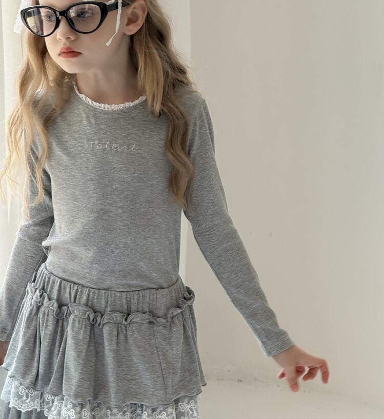 2024秋新作ZL★子供服　トップス+スカート　セットアップ★100cm〜150cm