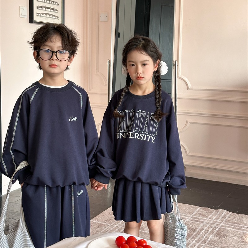 2024★秋冬新作★韓国風ベビー服★トップス+ズボン/スカート★90cm〜140cm