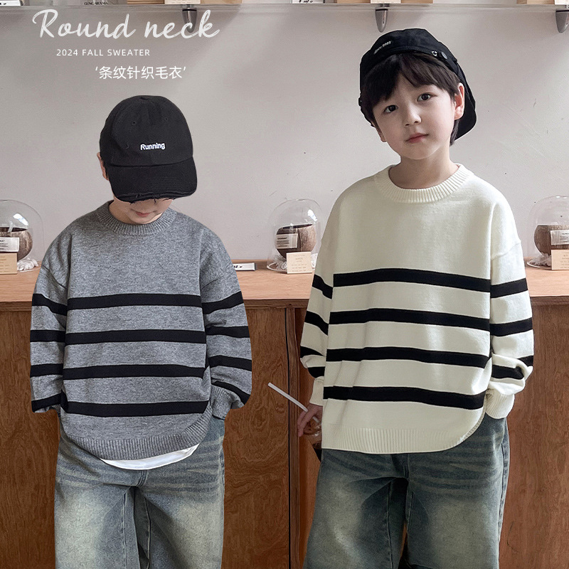 「2024」子供服★トップス★ニット★セーター★韓国風子供服★2色90cm〜150cm