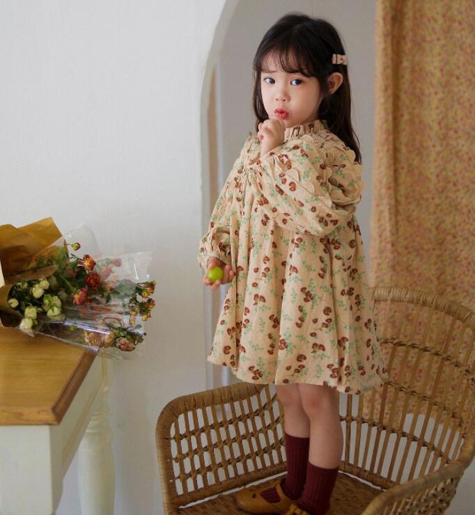 「2024」子供服★ワンピース★韓国風子供服★長袖★90cm〜140cm