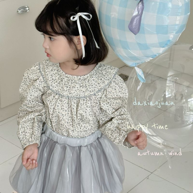 「2024」子供服★トップス★長袖シャツ★花柄★韓国風子供服★2色90cm〜130cm