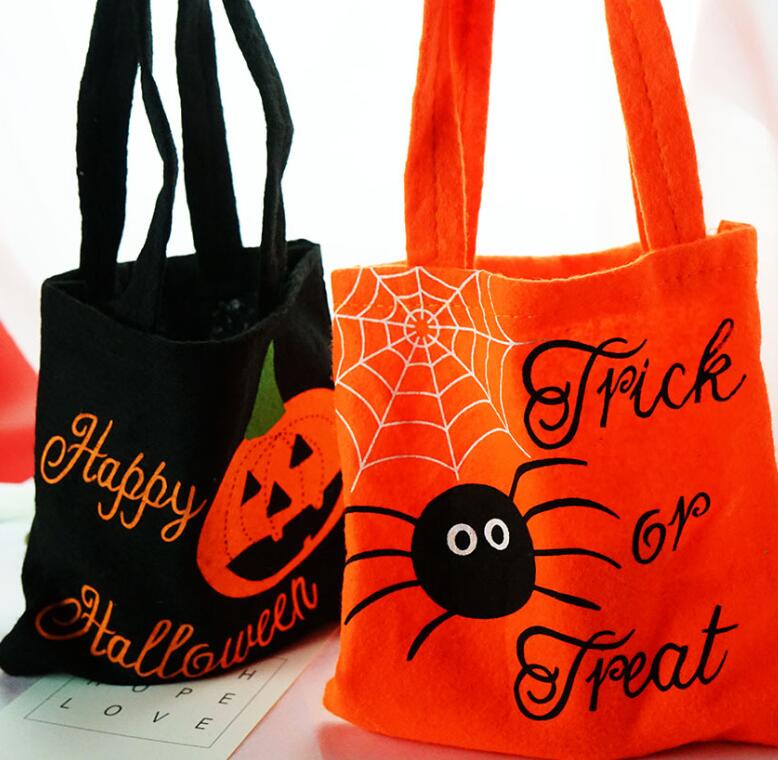 ★収納袋★子供用キャンディー袋  可愛いハロウィン向け  お祭りのおみやげキ提げ袋★2色