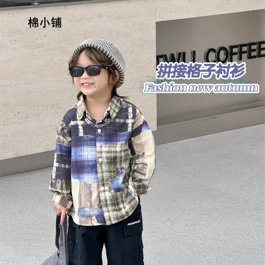 「2024」子供服★トップス★ワイシャツ★韓国風子供服★90cm〜140cm