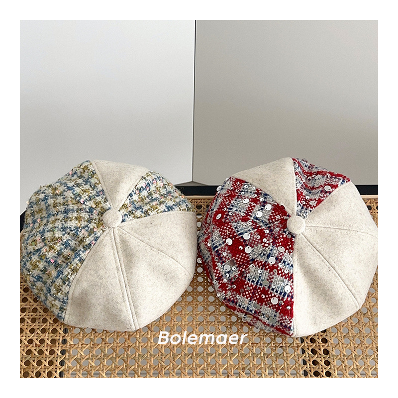 2024年新品★子供用★帽子　ベレー帽子★ 5色