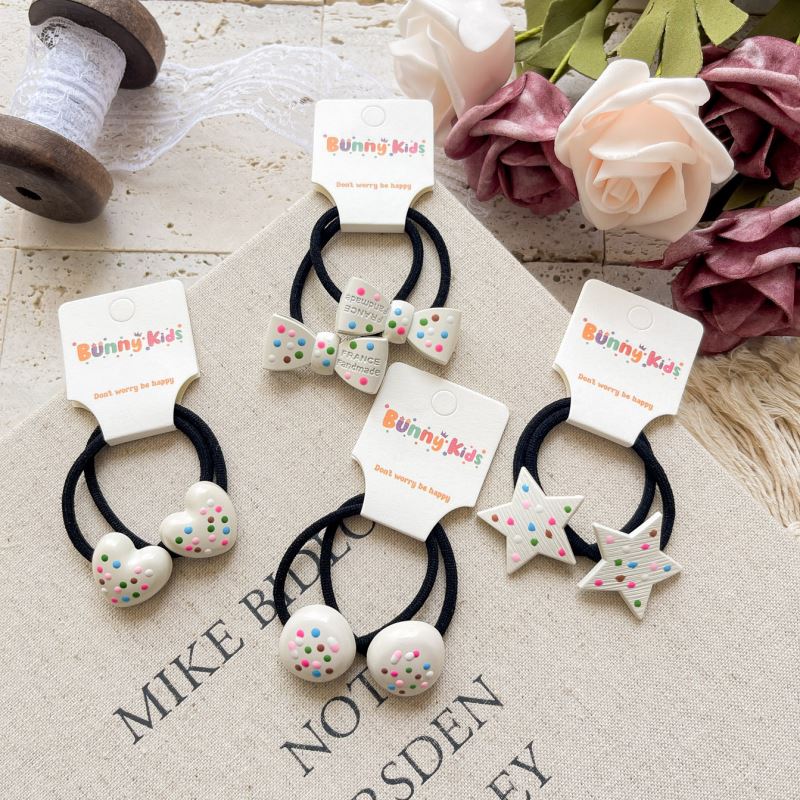 雑貨★子供用髪飾り　ヘアゴム★アクセサリー★4色