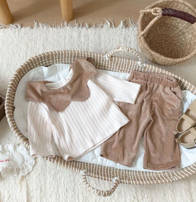 「2024」子供服★トップス+ズボン★セットアップ★韓国風子供服★73cm〜110cm